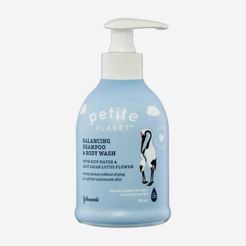 Johnson's Petite Planet Balancing Shampoo & Body Wash 236ml